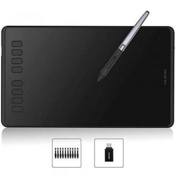Huion Inspiroy H950P, tablette graphique avec 8 touches personnalisables et stylet sans batterie