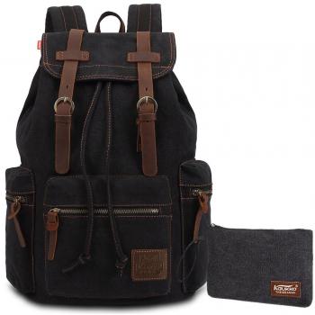 Sac à Dos KAUKKO en Cuir pour École et Voyage