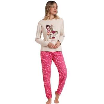 Lange Mouwen Dames Pyjama Santoro London Carousel Relax