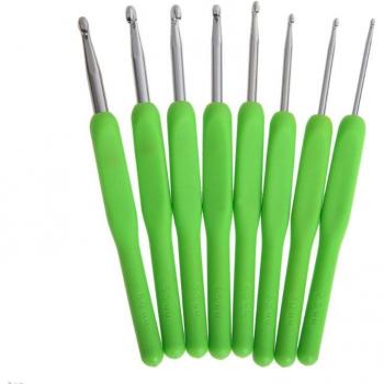 8pcs/set Plastic Yarn Hooks 2.5-6mm