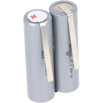 Batterie longue durée NiMH 2,4 V – 2200 mAh – 49 × 15 × 28 mm