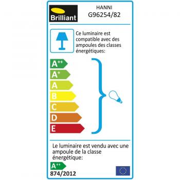 Lampe Hanni LED applique murale extérieure 2x LED-PAR51, GU10, 3W, crépusculaire