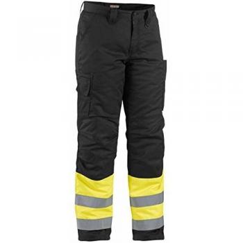 Pantaloni 48C – Alta Visibilità Giallo Fluorescente per Lavoro Invernale