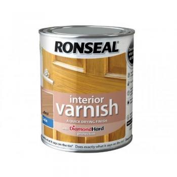 Ronseal RSLIVSBI250 250ml Quick Dry Satin Interior Varnish