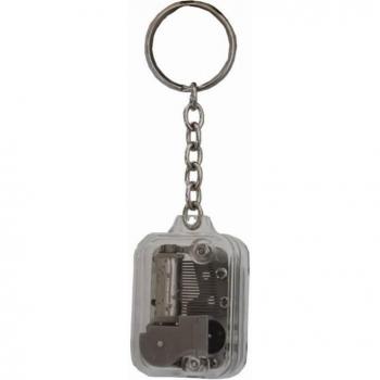 Square Acrylic Music Box Keychain