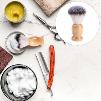 Brocha de Afeitar con Cerdas de Jabalí para Barba y Bigote
