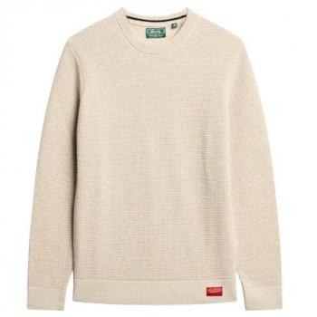 Jersey de Hombre Superdry en Color Beige