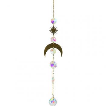 Decoración de Cristal Luna y Prisma