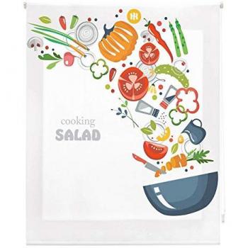 Estor Traslúcido Estampado “Sabor a Hogar” – HSCC52380