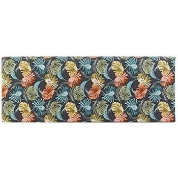 Tête de lit décorative, polyester et MDF, 160 x 10 x 60 cm