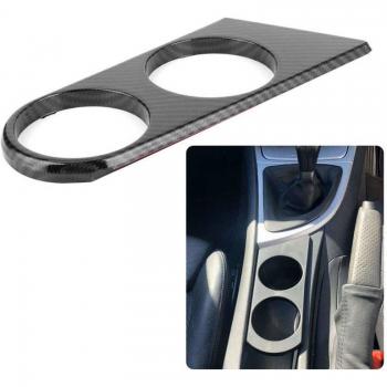 Cup Holder Trim Decor Carbon Fiber for BMW 1 Series E87 E81 E82 E88