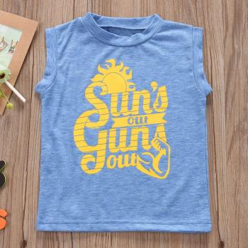 Débardeur Imprimé Sun Out Gun Out Kids