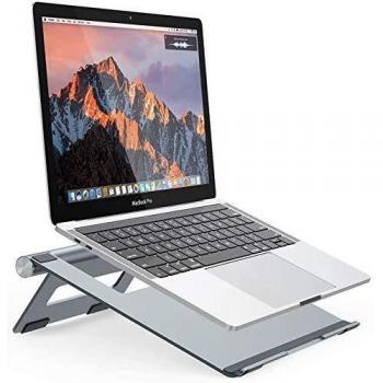 Lenovo / HP / Samsung Tablet‑Stand NULAXY – Höhenjustierbar, Silikonschutz, Grau