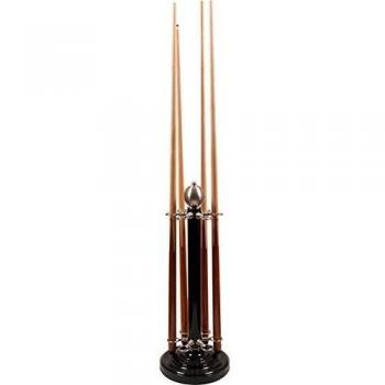 Support à queues en acier, 6 queues, Empire noir