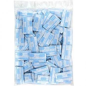 Transparente Smoothglide Feel‑Real Kondome – 100 Pack, 54 mm
