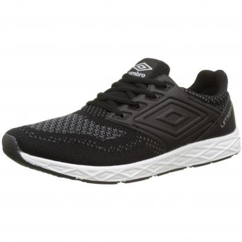 Umbro Men's Flat Cargill Sneakers – Black, UK 10