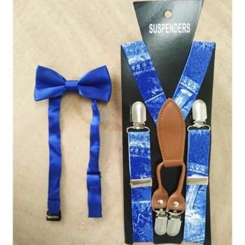 Baby Suspenders and Bowtie Set