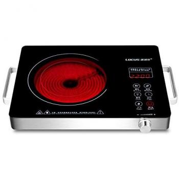 SizzleTech 2200W Electric Ceramic Kettle – Stainless Steel Multi-Use Barbecue