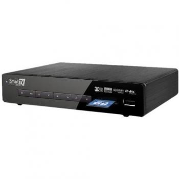 FANTEC Hub Box Full HD Mediaplayer 3D SbS TaB 1080P/24p Gbit LAN HDMI 1.3 MKV H.264 Kartenleser