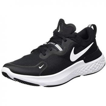 Nike NIKE REACT MILER Men's Lightweight Running Trainer in Black/White-Dark Grey-Anthracite, European Size 47.5