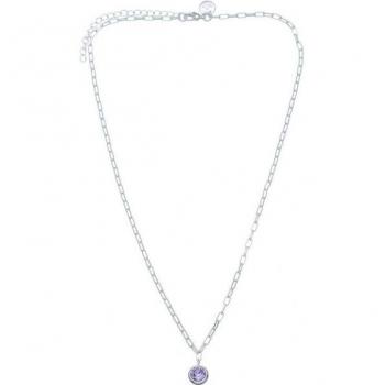 Leslii Modenschmuckkette „Glänzender Rundanhänger“ – 1 ct (22,99 €)
