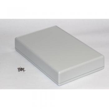 Carcasa Hammond 1599KGYBAT, ABS gris claro, 220 x 140 x 40 mm