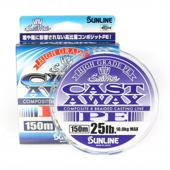 Sunline 150m PE CastAway 25lb (4852)