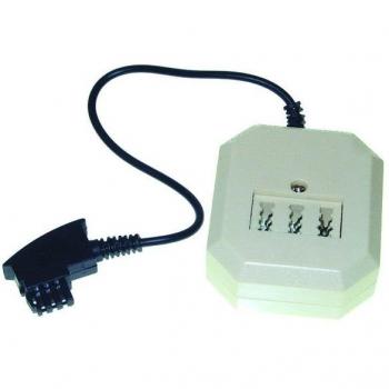 TAE‑Adapter 0,20 m (TAE‑F ST → TAE‑NFF BU + RJ11)