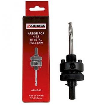 Abracs Hole Saw Arbour for 30mm-152mm Hole Saws | Connect 32218