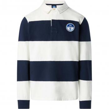 North Sails Polo a maniche lunghe stile rugby 2024