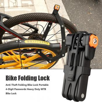 High Security Folding Bike Lock with 8 Joints