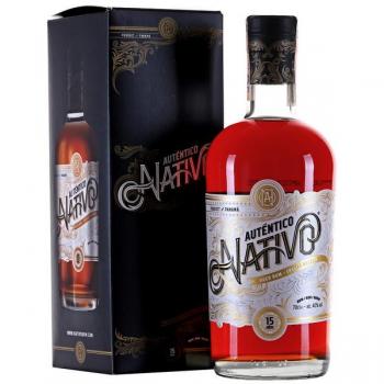 Auténtico Nativo 15 Jahre Rum 40% Vol. 0,7l in Geschenkverpackung