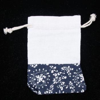 Bolsa ajustable de lino para eventos nupciales