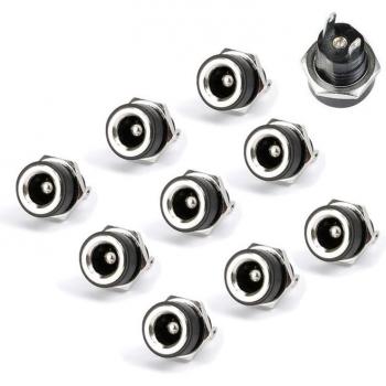 5.5 x 2.1mm DC Power Connector Female Panel Mount