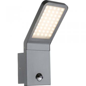 LISSY III 34302S: 9W LED Außenwandlicht mit Alu-Glas, IP44