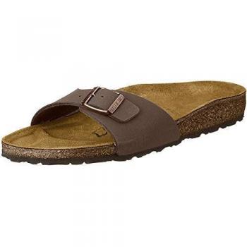 Birkenstock Madrid Birko-Flor Nubuck Unisex Slide Sandals