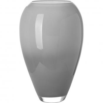 Fink Malana Tischvase aus Glas mit Farbverlauf in Grau