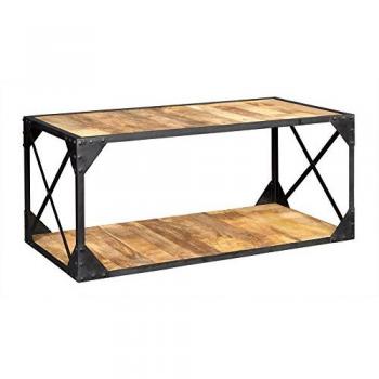 Ascot Classic Wooden Coffee Table – 55x100x45 cm