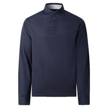 Long Sleeve Midnight Blue Polo – Hackett XL Men