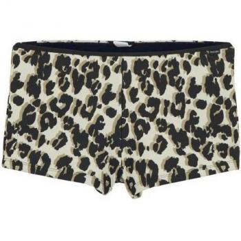 Pantalon de Bikini Noir Imprimé Léopard Regatta 18UK