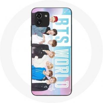 BTS WORLD Video Game Cover for Samsung Galaxy A03