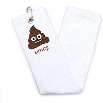 Golf Pee Emoji Towel