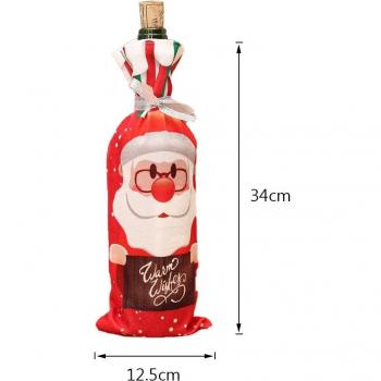 Christmas Wine Bottle Bags