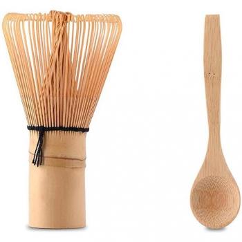 Batidor Artesanal de Bambú para Té Matcha