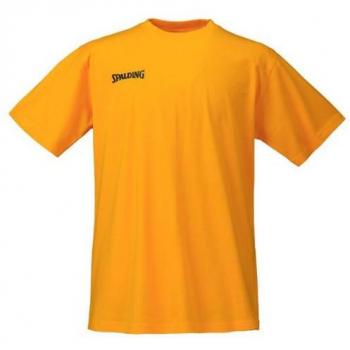 Spalding Herren T-Shirt Basic Shirt, gelb