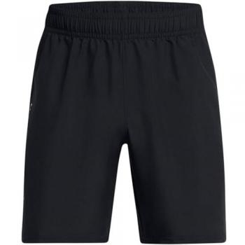 Short technique respirant Under Armour pour homme noir taille élastiquée