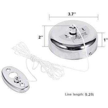 Durable Retractable Clothesline with Heavy Duty Rope