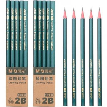 EZONE HB Pencils & Red Eraser Pen Holder – 10+5 Pack