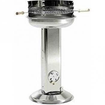 GrillChef 11242: Barbecue Colonne Circulaire 43 cm