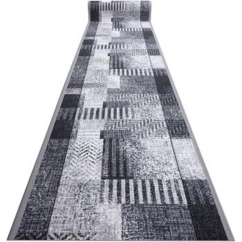 Anti‑Slip RugX Essenza Runner (Grey) – 100 cm × 240 cm